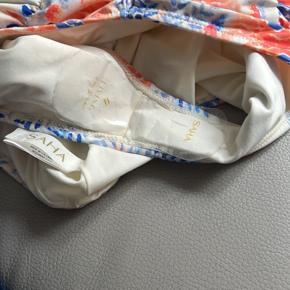 SAHA, NWT One Piece Retro Flowered Bathing Suit, Size S - Picture 10 of 10